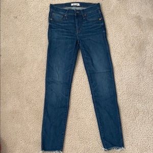 Madewell 9” high rise Skinny Jeans